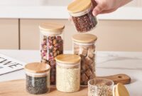 Spice Up Your Kitchen: Elegant Glass Spice Jars For Organized Cooking