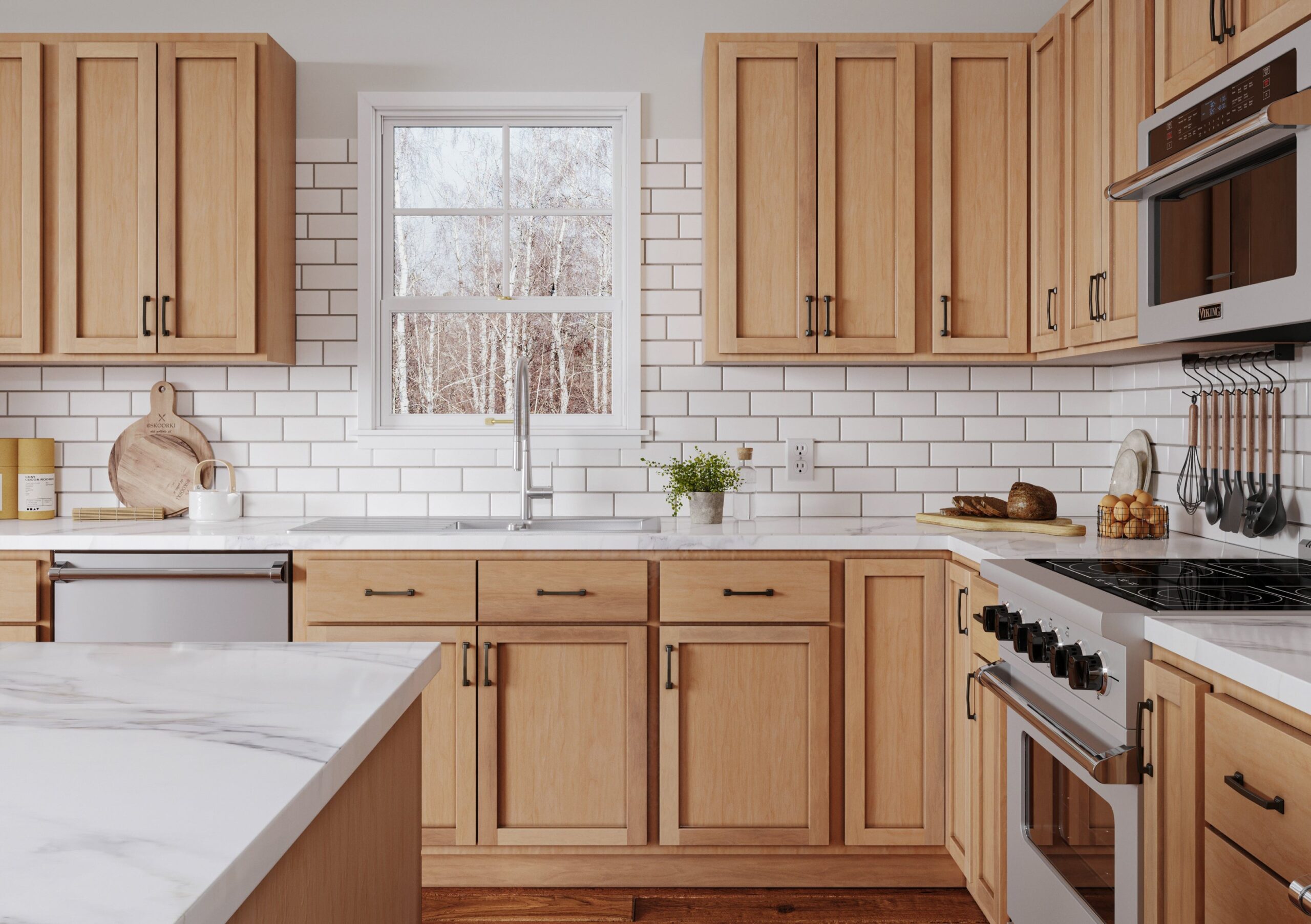 Enhance Your Kitchen With Elegant Maple Cabinets