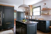 Embrace The Elegance: Dark Kitchen Cabinets For A Stylish Space