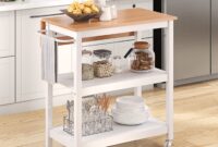 Rolling In Style: The Convenience Of A Kitchen Island On Wheels